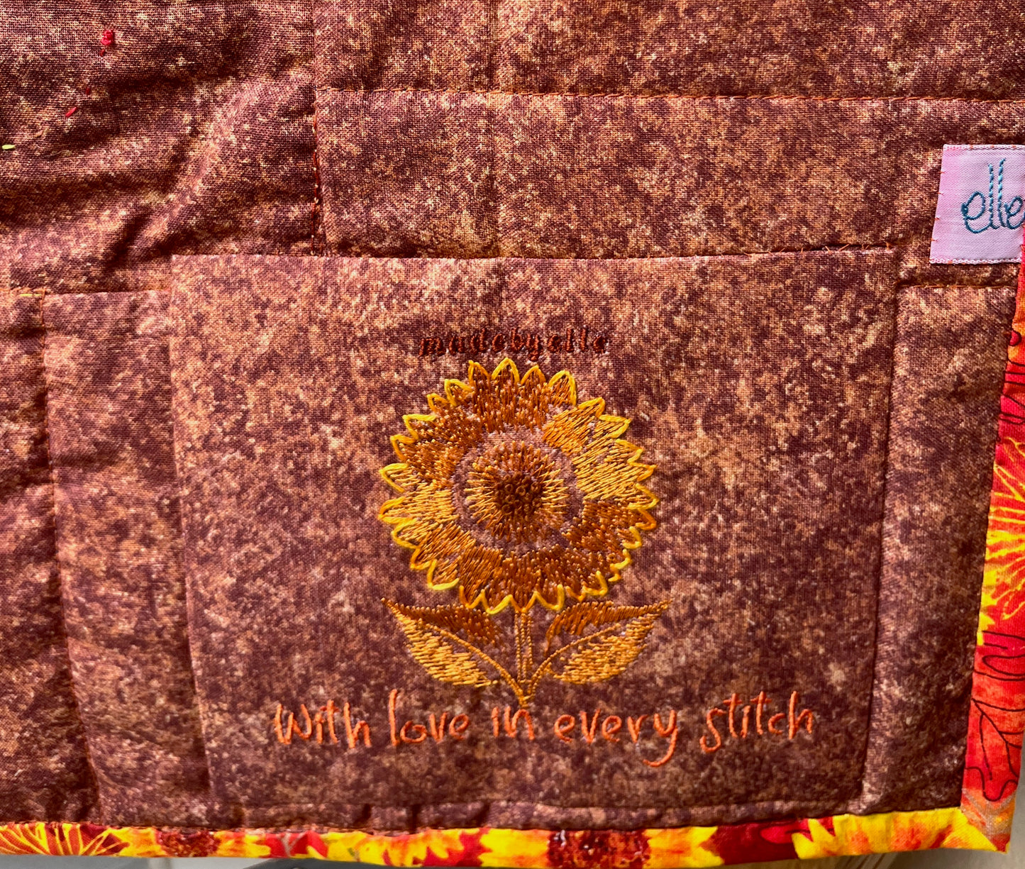 Happy Sunshine Multi-Media Wall Hanging - OOAK - 33.5 x 29.5"
