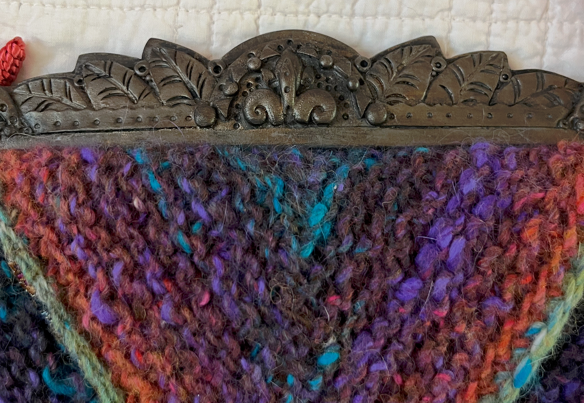 Sunrise Handbag - OOAK Handmade Fiber Art